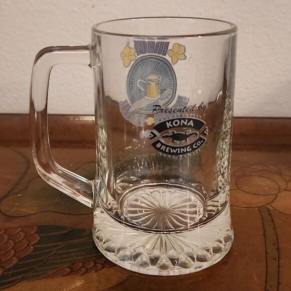 Maui Brewers Festival 2009 Kona Brewing Beer Glass 8 oz. - Picture 2 of 6